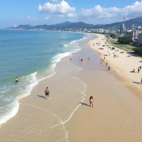 praias impróprias para banho