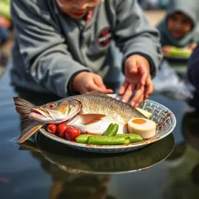 peixe na merenda escolar