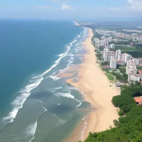praias impróprias para banho