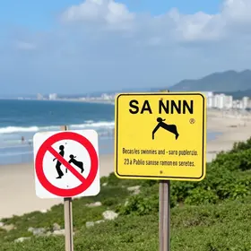 praias impróprias para banho