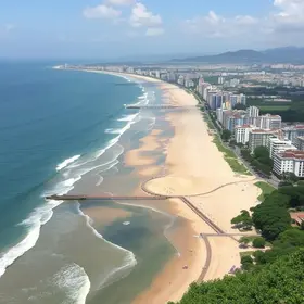 praias impróprias no litoral de SP
