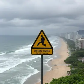 praias impróprias