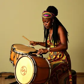 oficina de percussão afro-brasileira