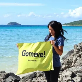 campanha de doações em Ilha Comprida