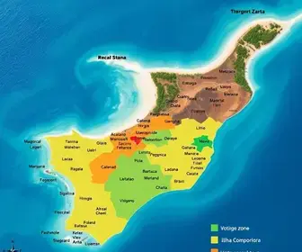 votos por local de votação em Ilha Comprida